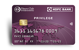 Diners Club Privilege Credit Card Eligibility Criteria